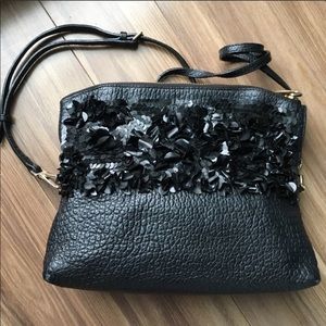 Burberry pebble leather sequence crossbody